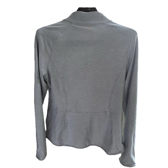 Lululemon Jacket  10 Women's Define Full Zip Fitted Running Gym Athletic Thumbs - Picture 9 of 9